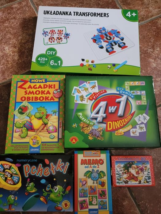 Zestaw gier dla dzieci