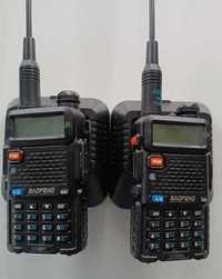 Komplet radiotelefonów Baofeng UV-5R8W długa antena