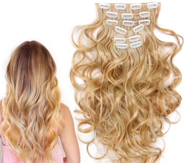 Extensoes Banda Tictac Liso Encaracolado Natural parece Cabelo Humano