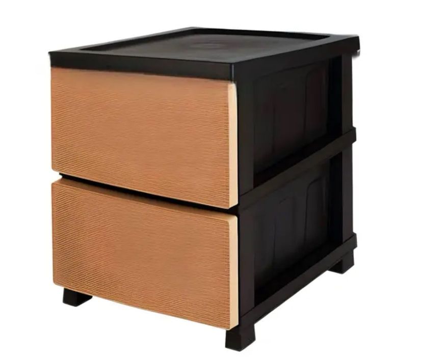 Комод пластиковий  на 2 яруси