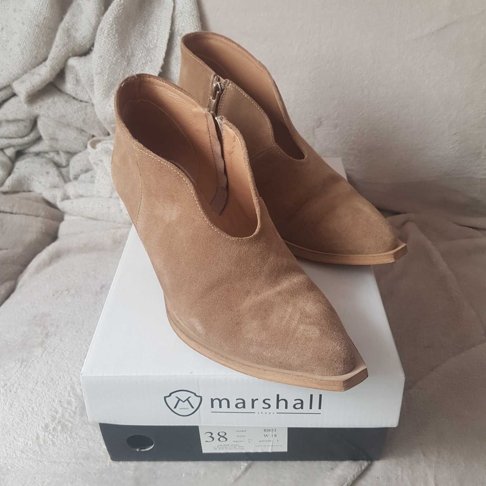 botki kowbojki skórzane r. 38 Marshall shoes