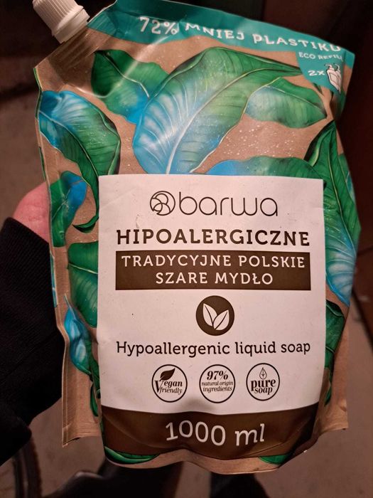 Mydło szare w płynie Barwa 1000ml