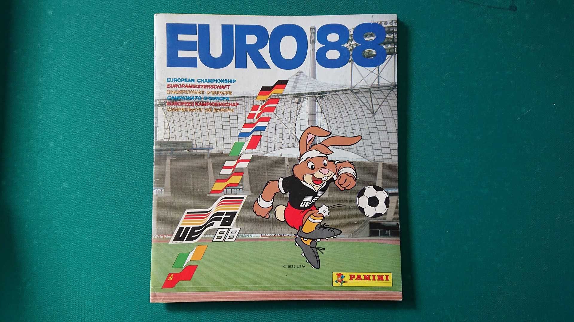 PANINI - Espanha 82; Euro 88; Euro 96 ; USA 94; México 86; Ásia 2002