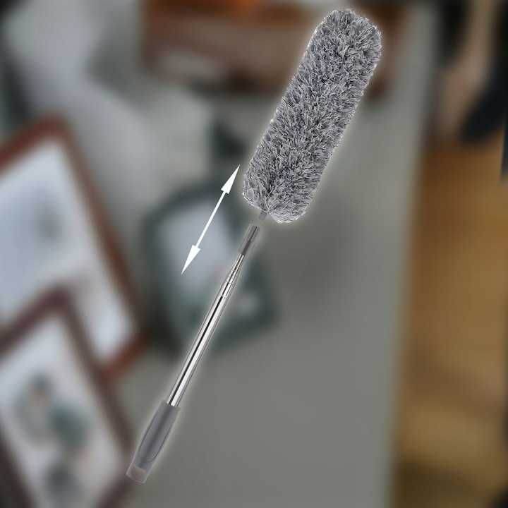 Szczotka Do Kurzu Teleskopowa Długa Miotełka 280 Cm Mikrofibra Zmiotka