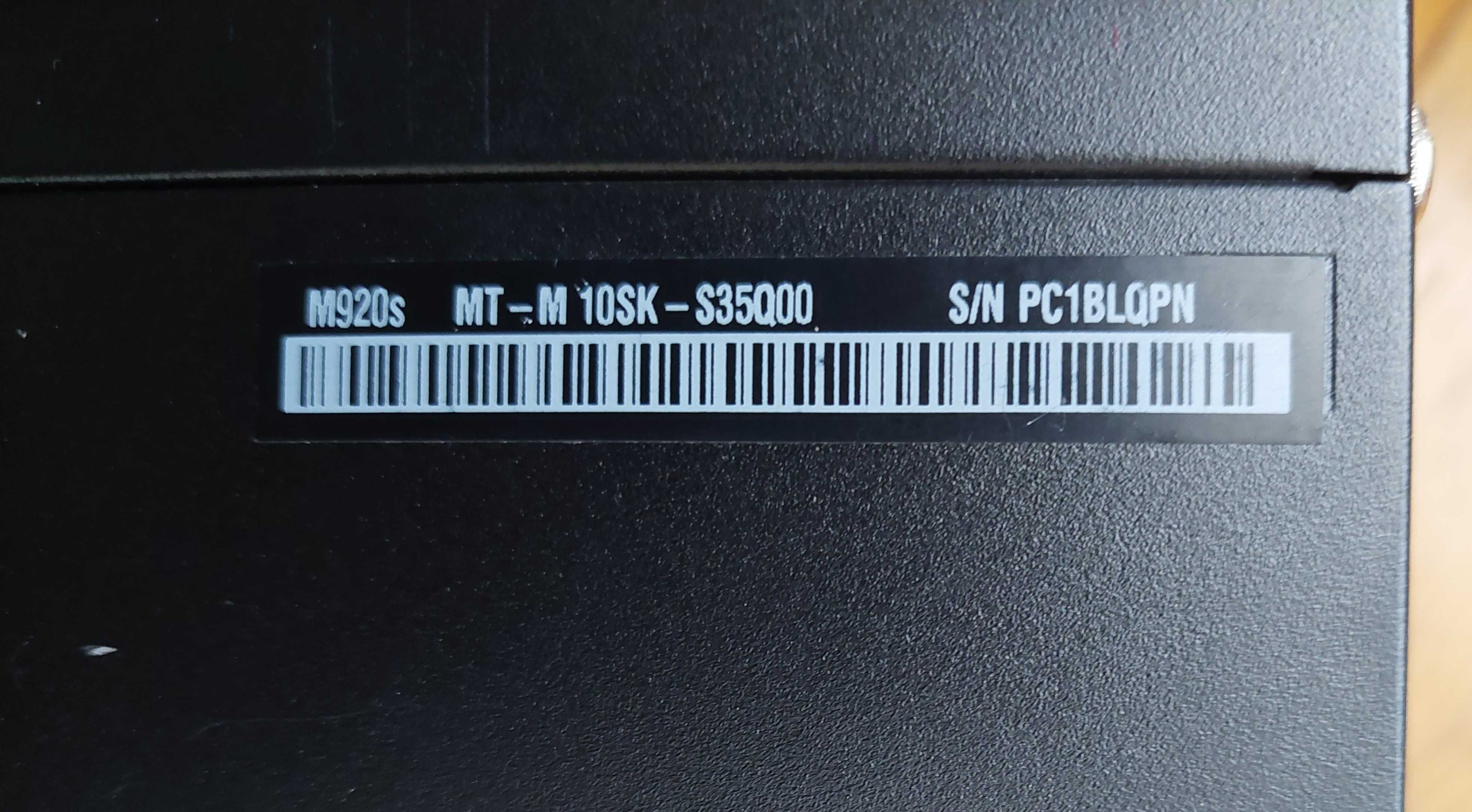 Sprzedam komputer Lenovo ThinkCentre M920S.