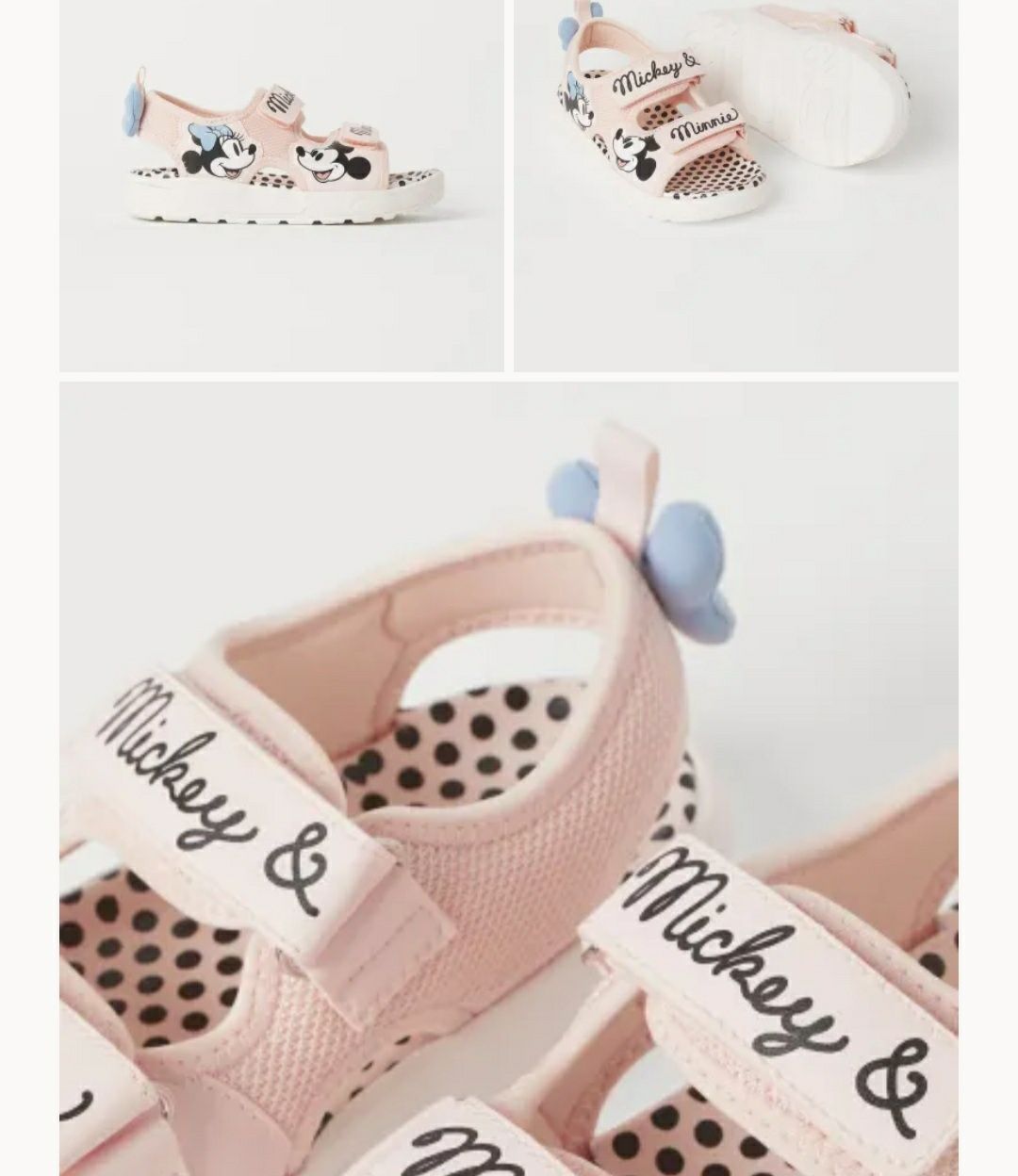 Sandalki minnie hm 28 nowe