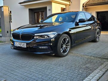 BMW 5 head up kamery 360 serwisowana aso bezwypadkowy full-opcja