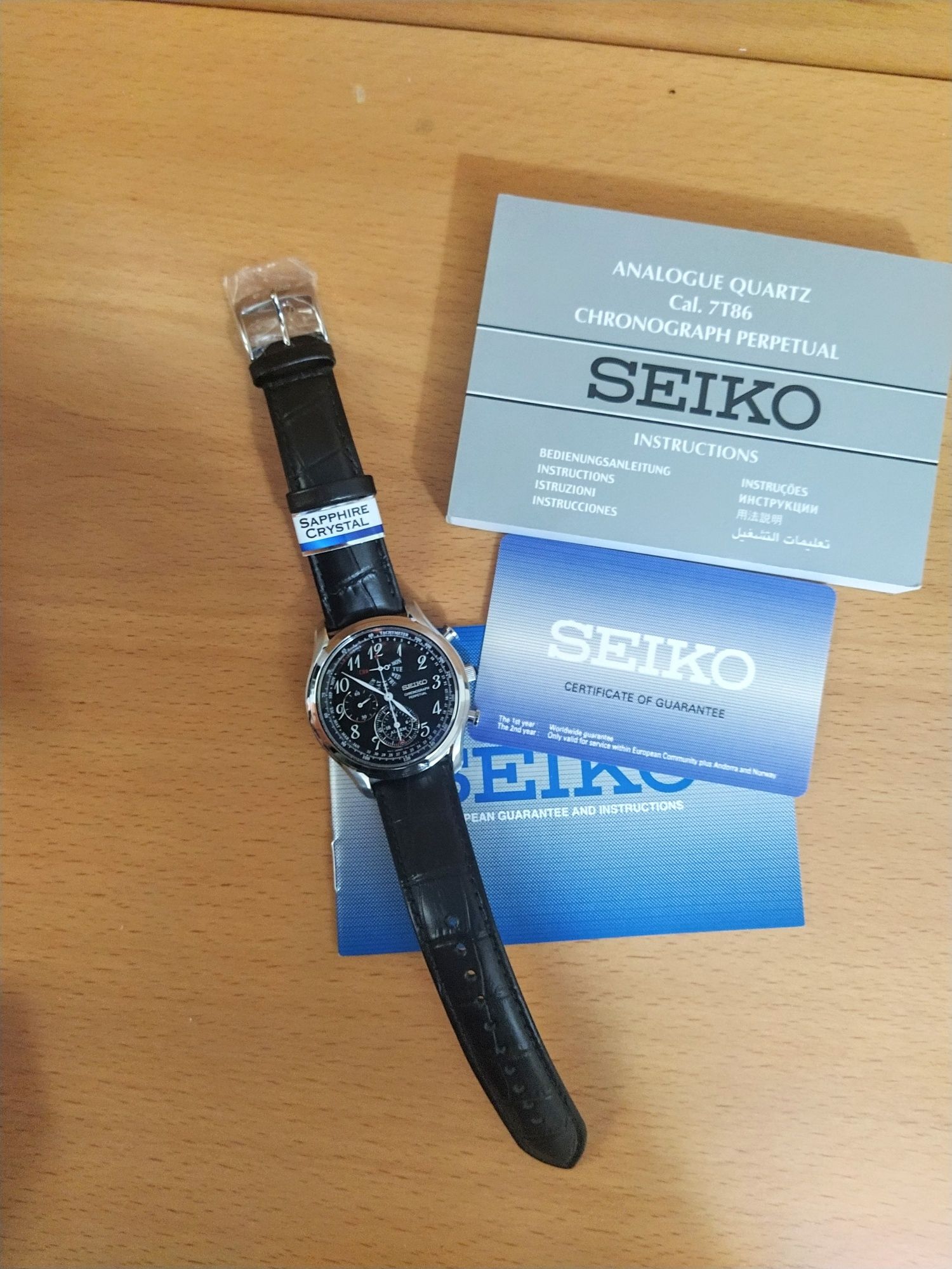 Relógio Seiko Perpetual chronograph