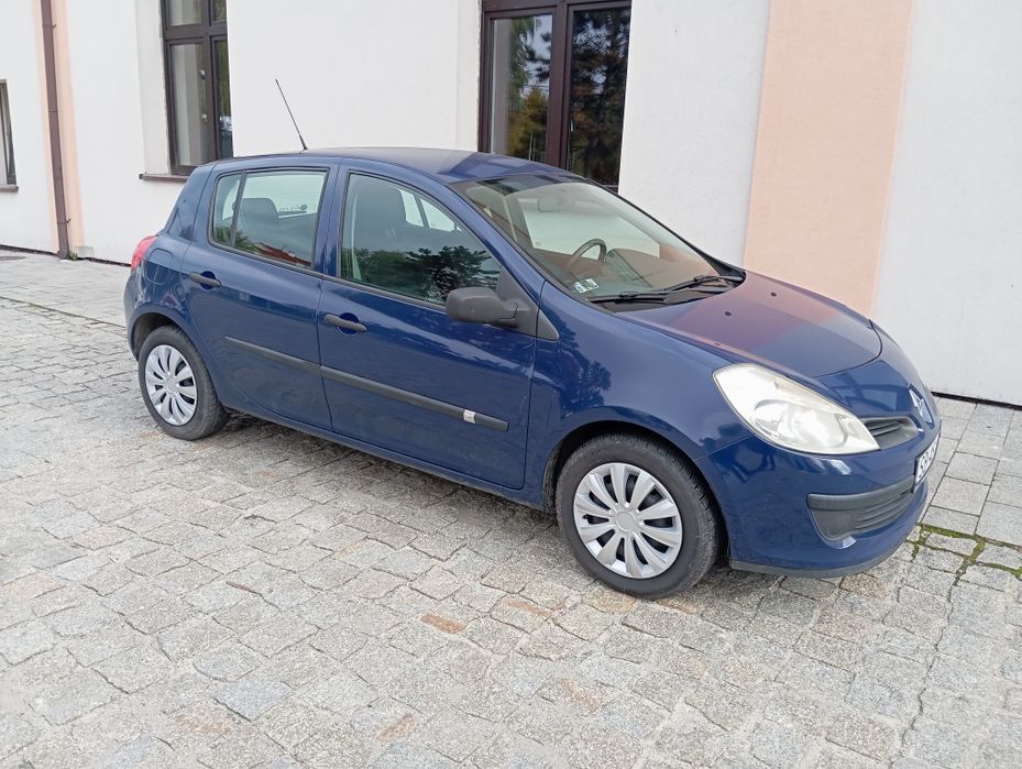 Renault Clio 1.2 benzyna, niski przebieg, OC i BT do 03/2026,