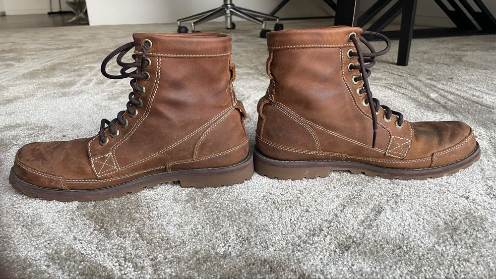 Botas Timberland em Pele (homem; tam 41.5)