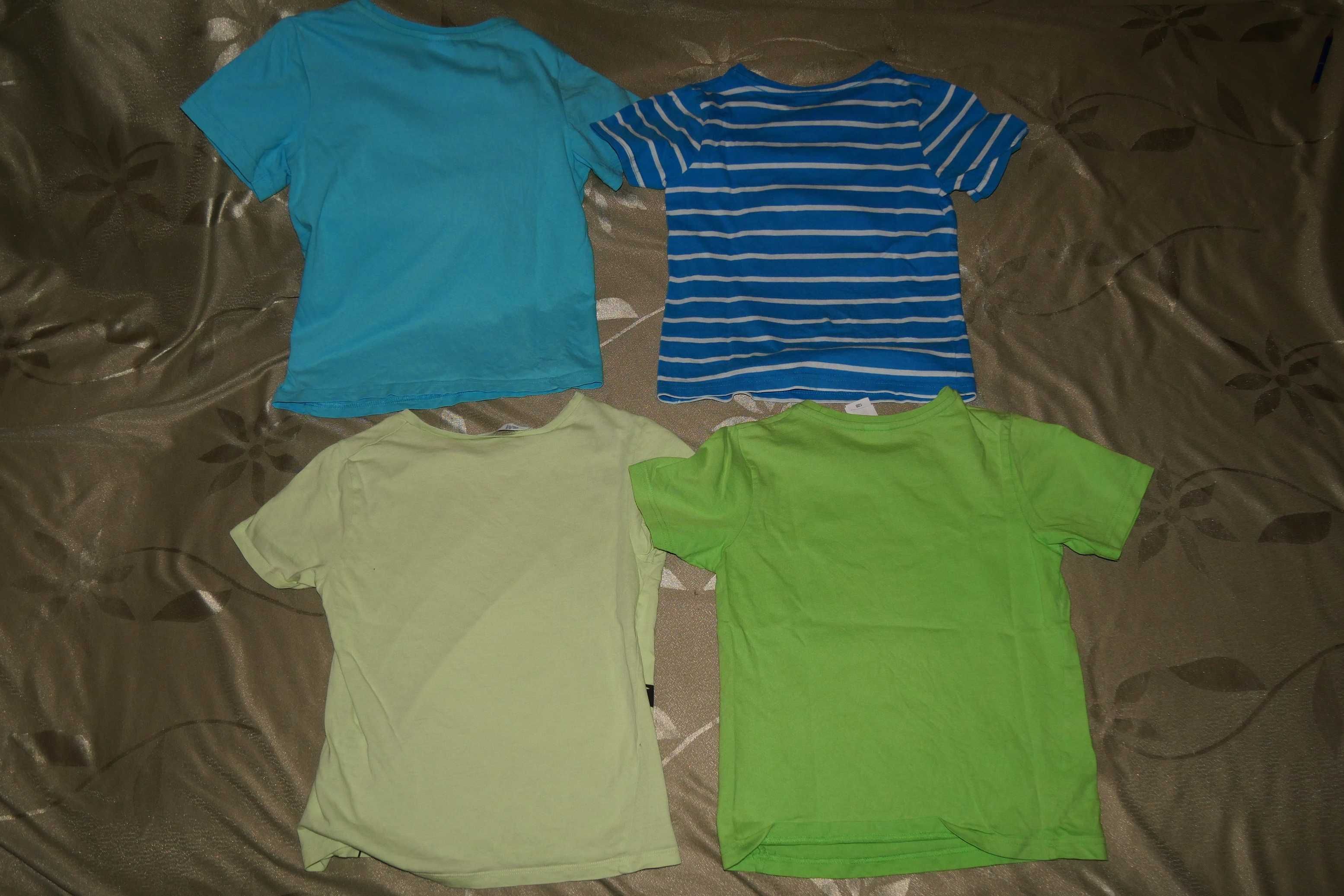 Cudo paka zestaw 4 szt Tshirt podkoszulek koszulka C&A H&M 122 / 128