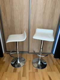 Krzesło 2x - krzesła barowe - hoker - regulowana wysokość