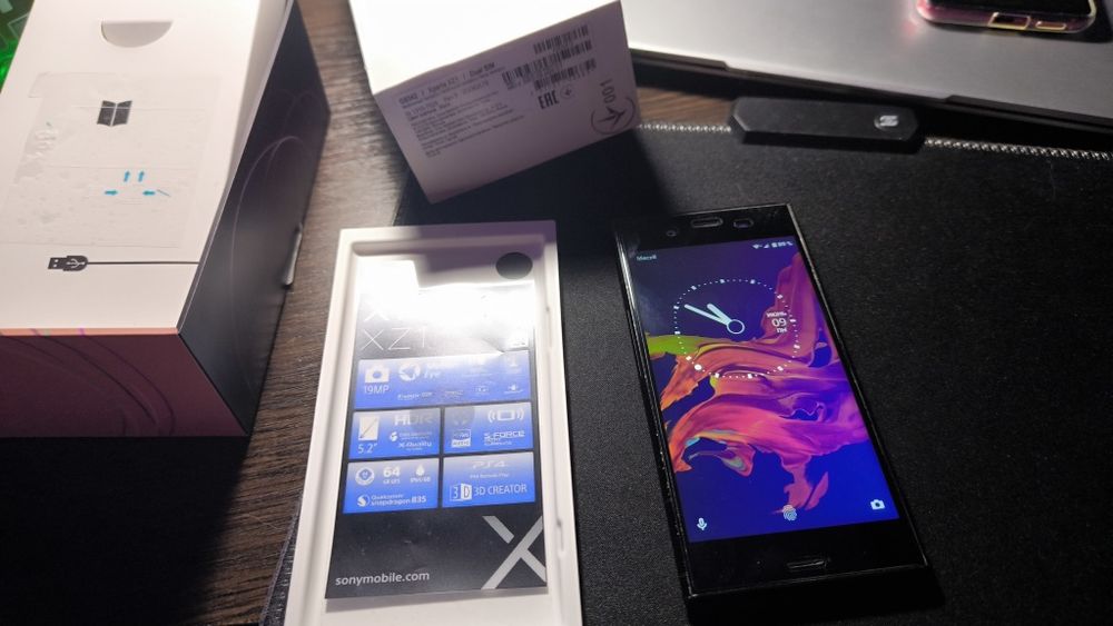 Sony Xperia XZ1 G8342 Black 2sim 5.46" 8ядер 4/64GB