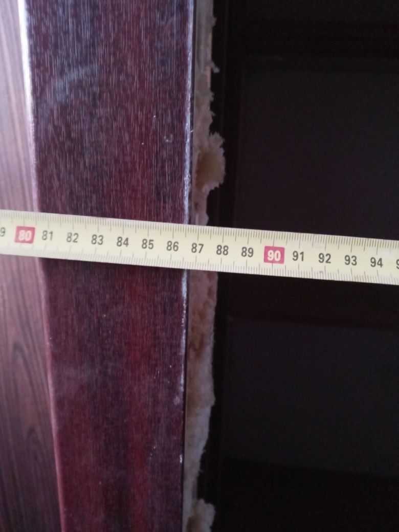 Okno drzwi tarasowe balkonowe plastikowe pcv pvc 86.5 x 217 90 x 220