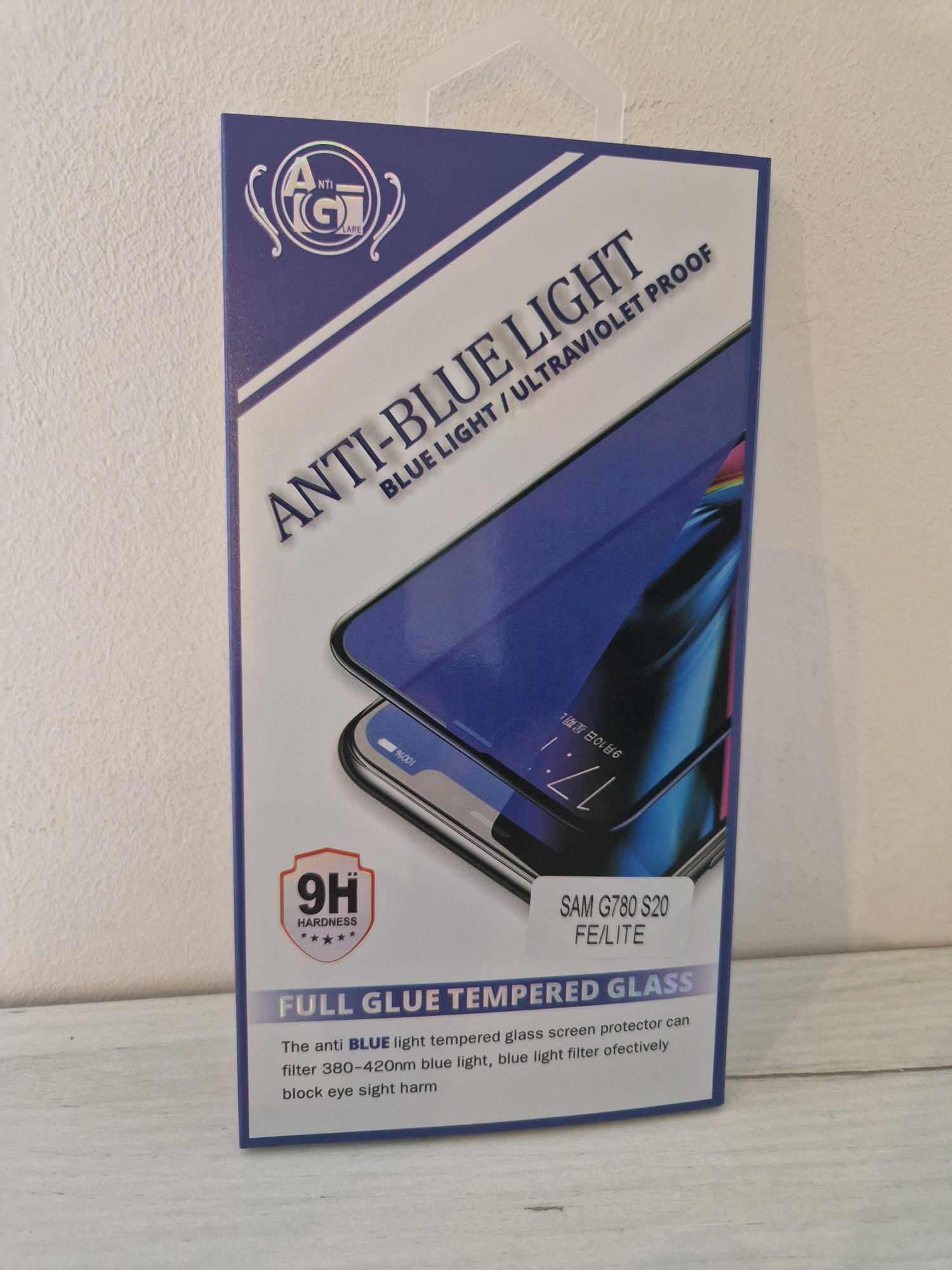 Hartowane szkło Anti-Blue Full Glue do Samsung Galaxy S20 FE/Lite