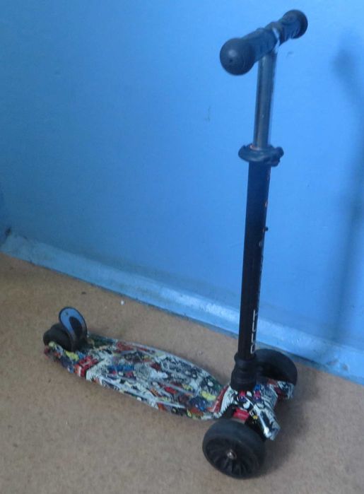 Самокат трехколесный от 3 до 7 лет Регулировка высоты руля 3 положения