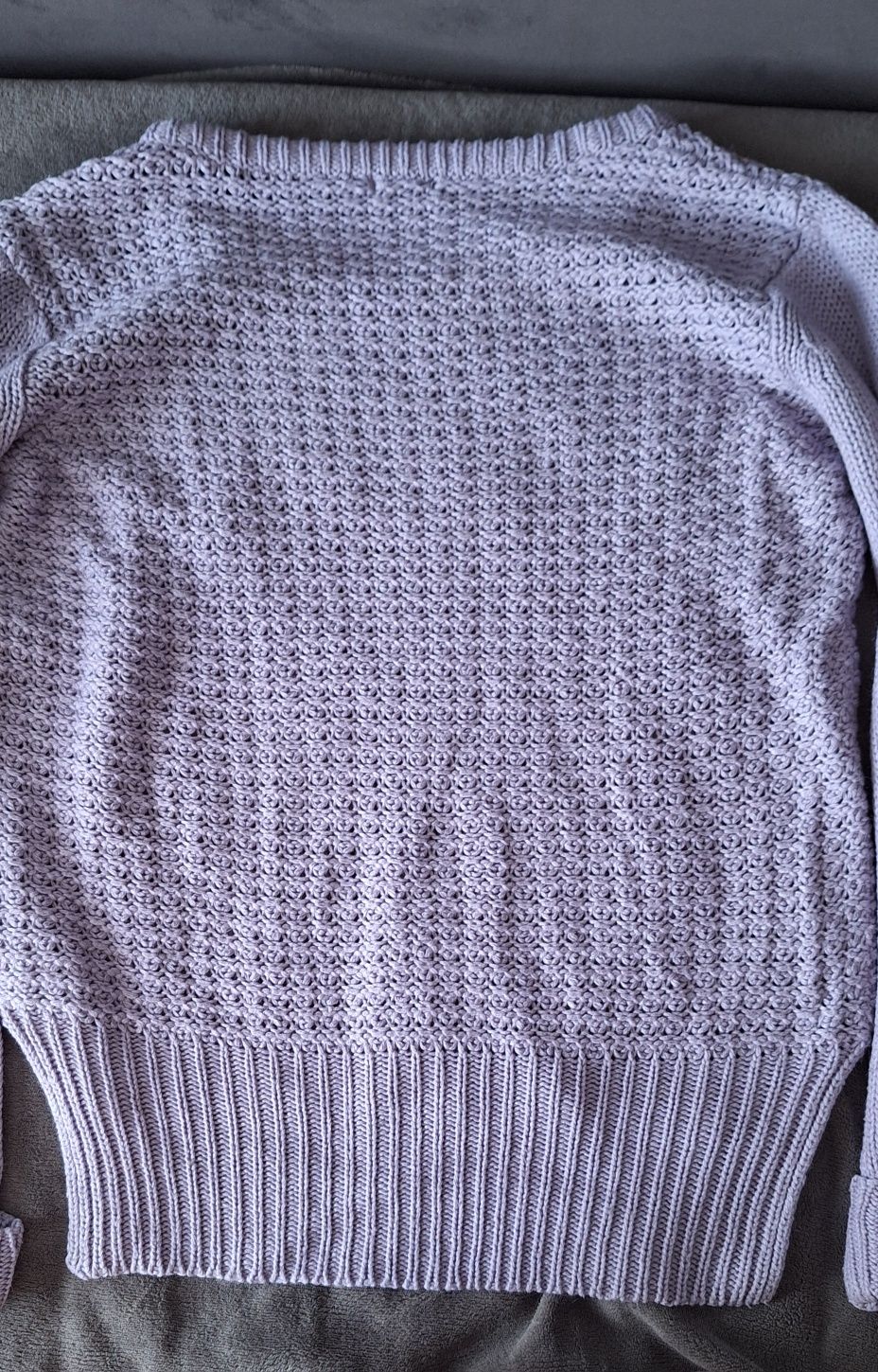 Sweter lawendowy L/XL