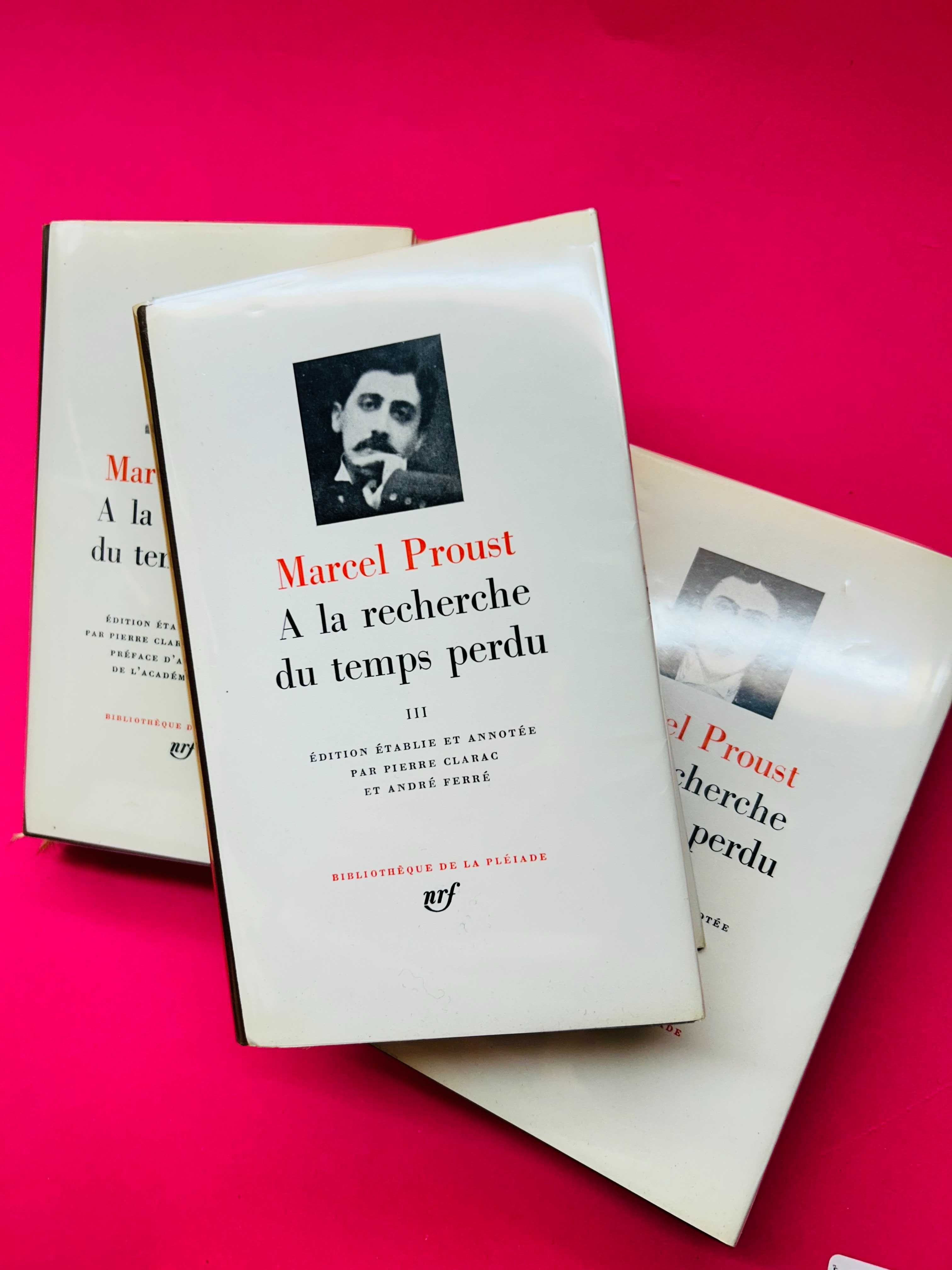 A la recherche du temps perdu I, II e III - Marcel Proust - RARO