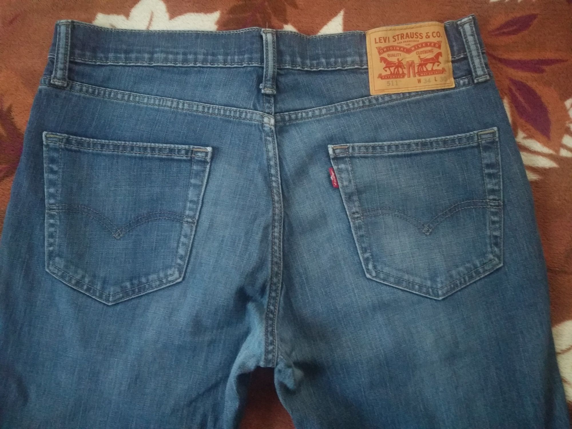 Джинси чоловічі Levi's 511, 34/30