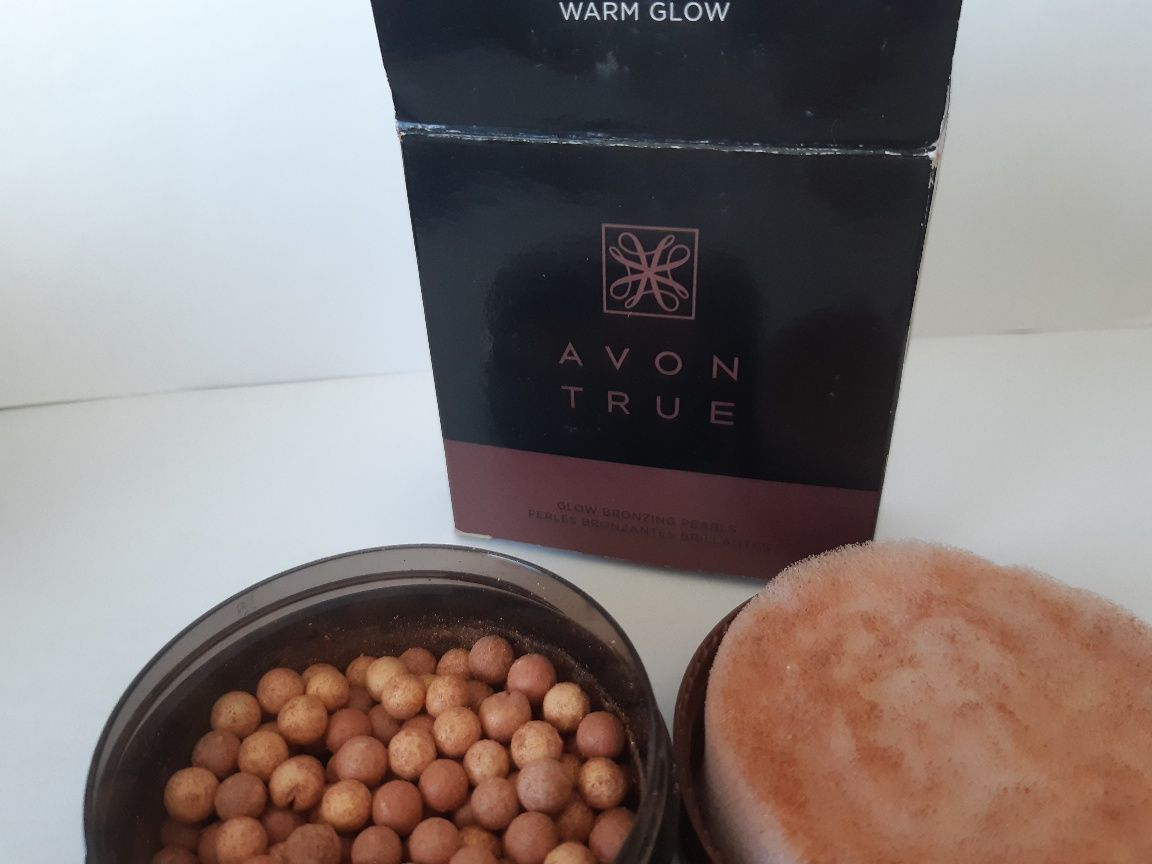Perełki brązujące Avon True True  Warm Glow unikat