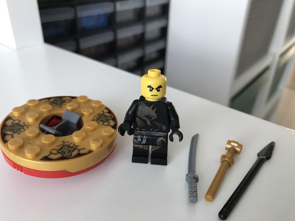 LEGO figurka njo015 Cole DX z 2520, 2170, ninjago 2509  P42a