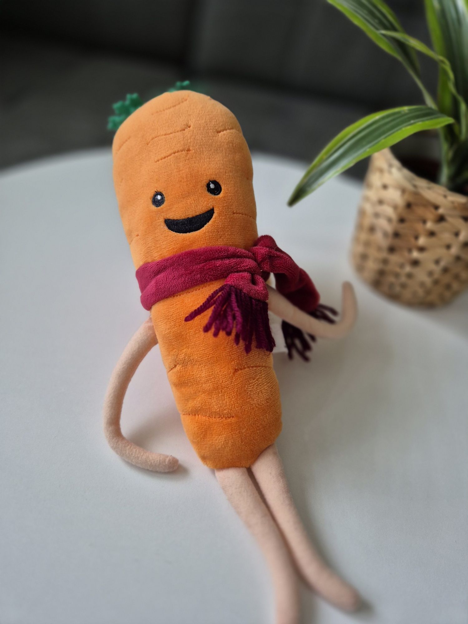 Marchewka marchew pluszak maskotka Sunkid używana