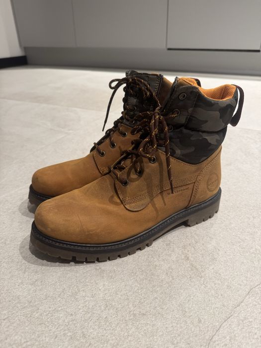 Buty zimowe kozaki trapery badura CCC męskie