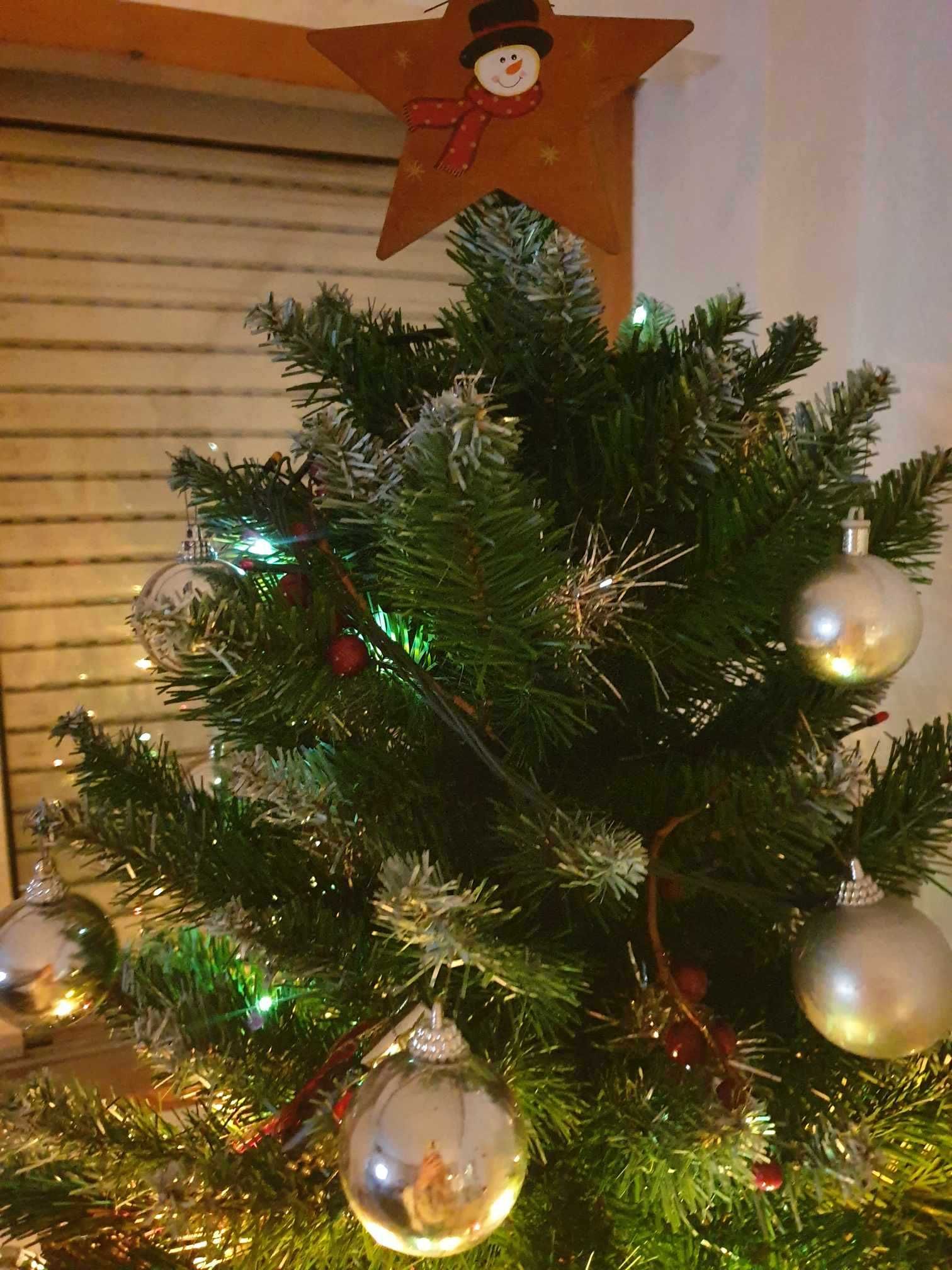 Árvore de Natal com 1,80 cm