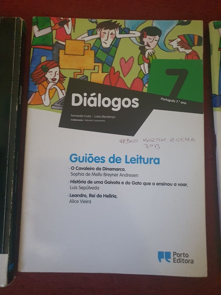 Diálogos Manual e Caderno de Actividades Português 7°Ano Porto Editora