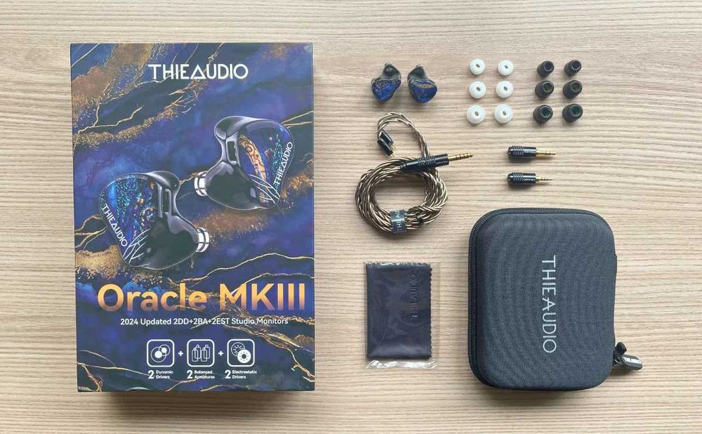 ⇒ ThieAudio Oracle MKIII - гибридные iem наушники 2DD+2BA+2EST Sonion