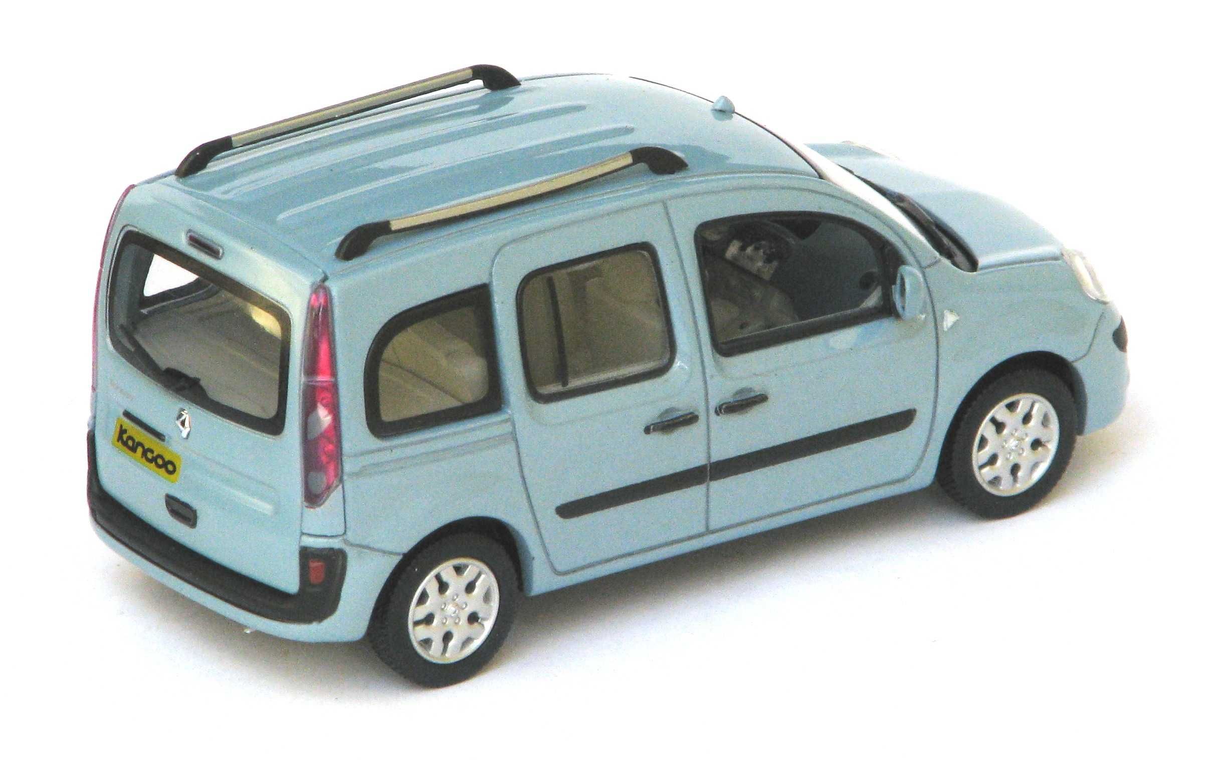 Miniatura Renault Kangoo Vidrado 2008 Norev 1/43 com caixa