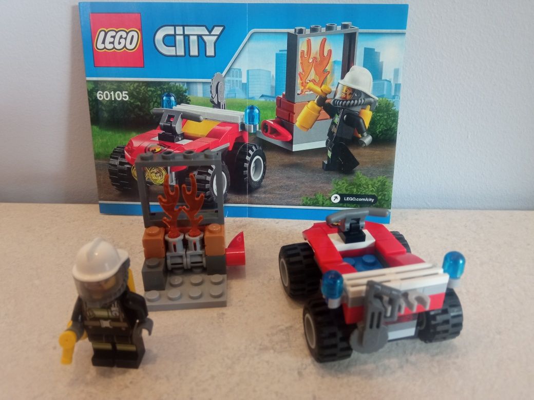 LEGO City 60105 - Strażacki quad