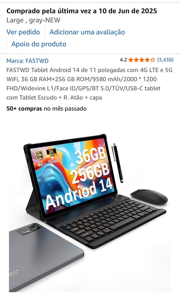 Tablet com garantia