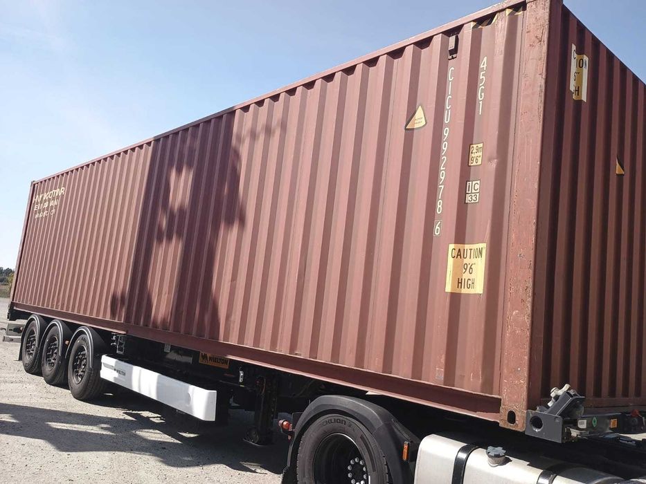 Kontener morski 40 HC magazynowy, podwyższany, 12 metrowy, transport!