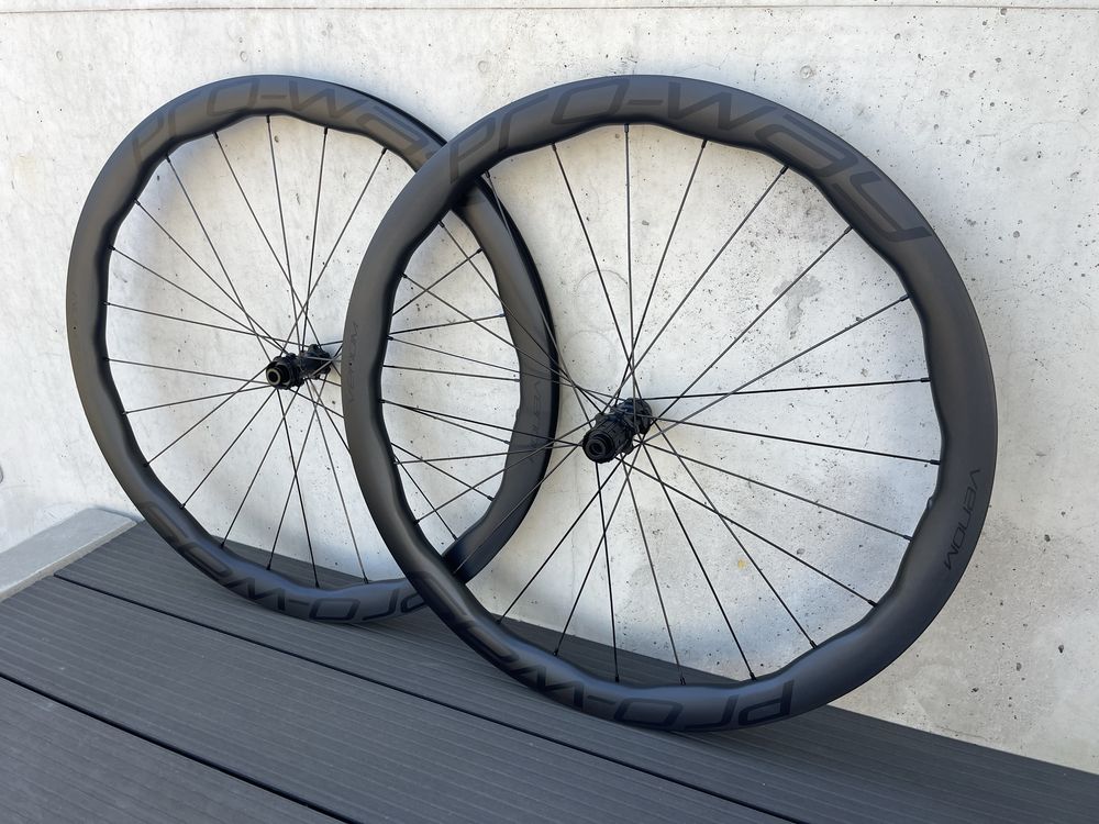 2025! Koła szosowe carbon PRO-WAY NEW VENOM 45mm 1350g! gravel rower