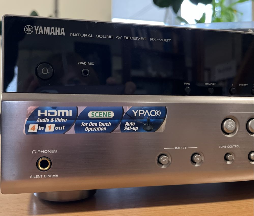 Ресивер Yamaha RX-V367 для домашнього кінотеатру