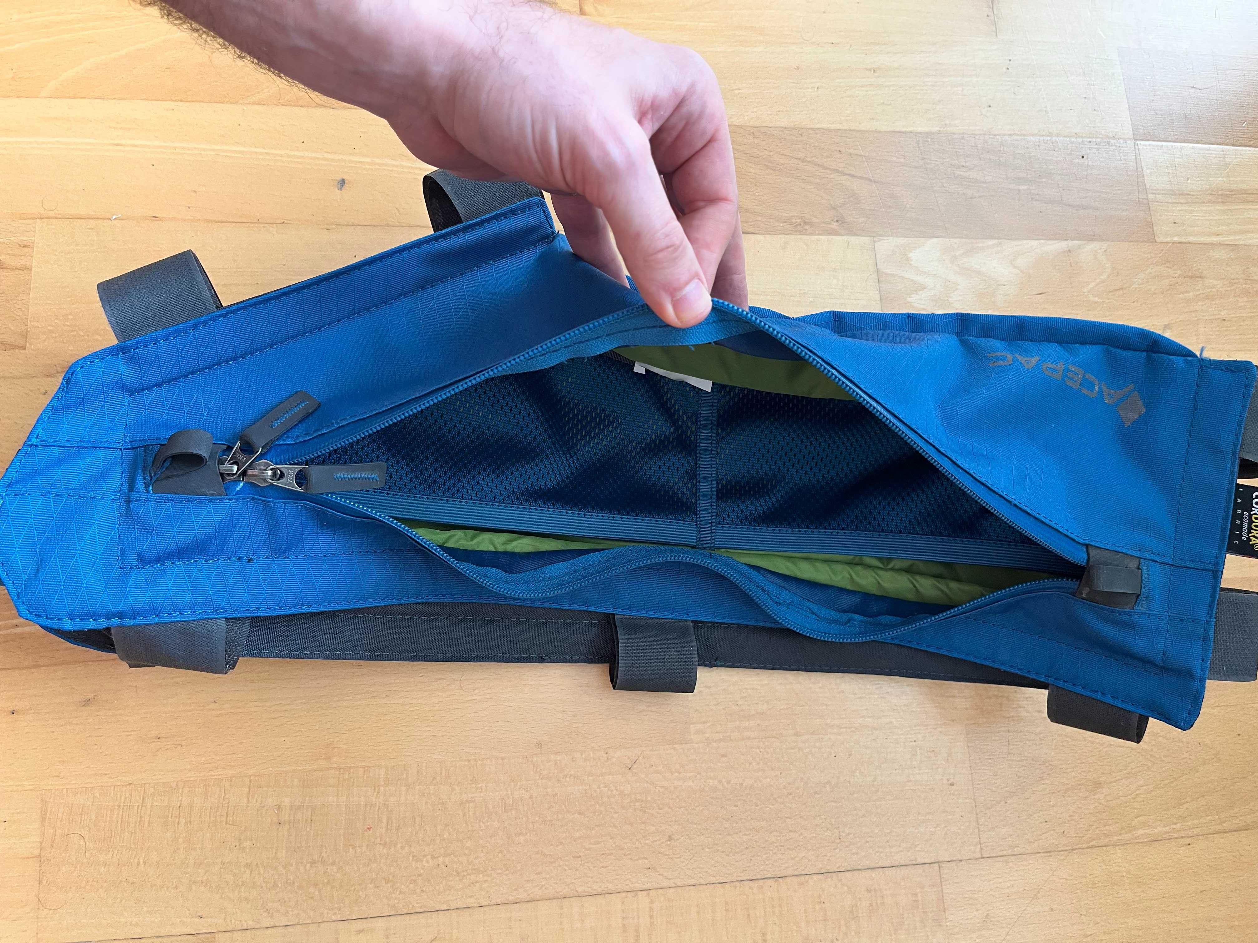 Torba sakwa rowerowa na ramę Acepac Zip Frame Bag JACK Crosso Rockbros