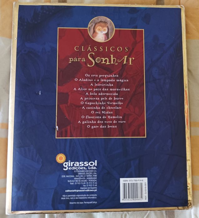 Livro Clássicos para sonhar