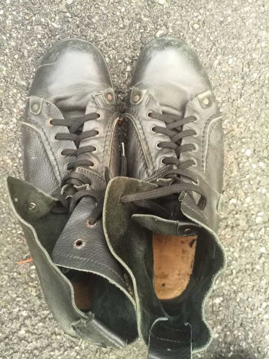 Берці шкірянні облегшенні (літо)