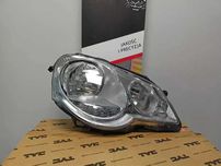 VW Polo 9N 05-12 Lampa/Reflektor przód prawy /H1+H7