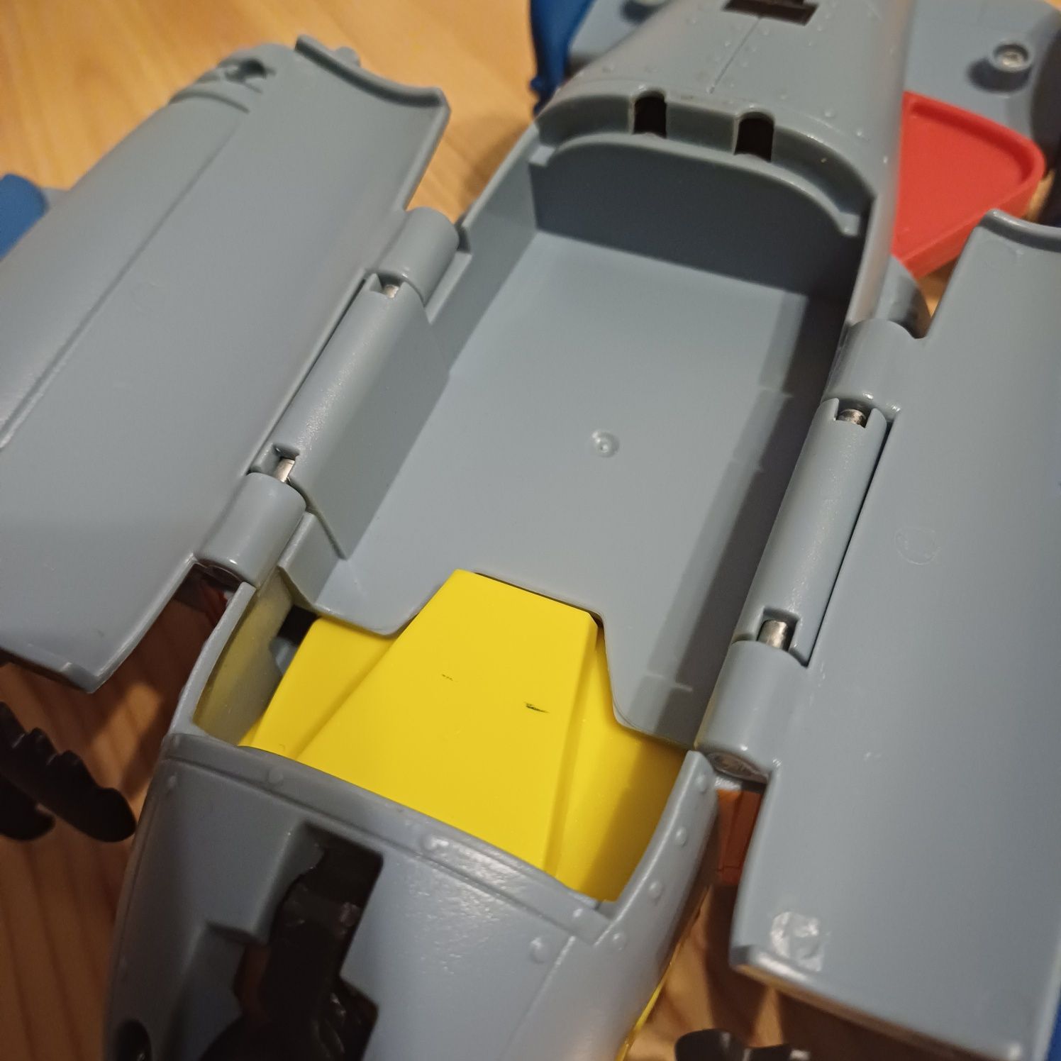 Samolot Fischer Price Imaginext plus Mega Bloks auto