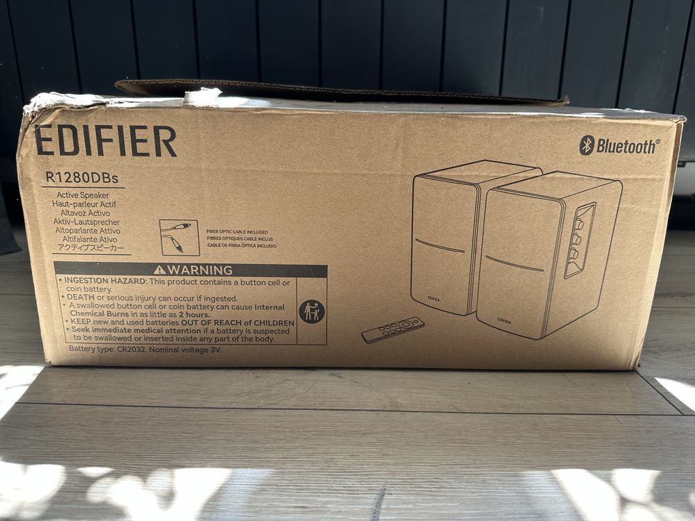 Zestaw głośników komputerowych 2.0 Edifier R1280DBs 42 W czarny
