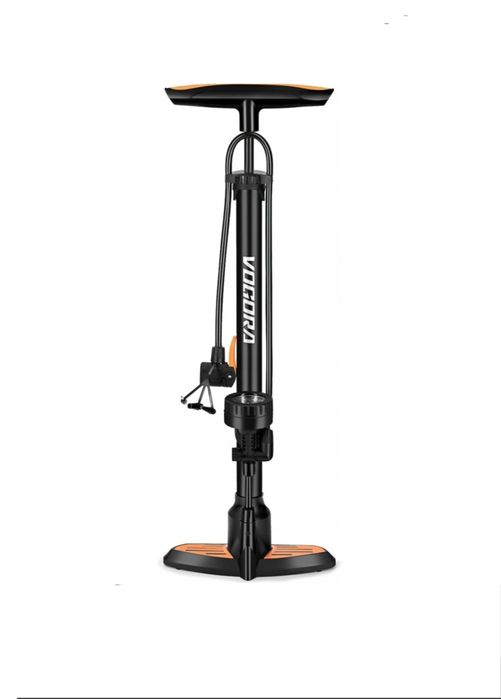 B807 Pompka do kół z manometrem Vogora