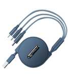 Kabel ładujący CAFELE 3 w 1 zwijany [20-120 m], 5 V/3 A