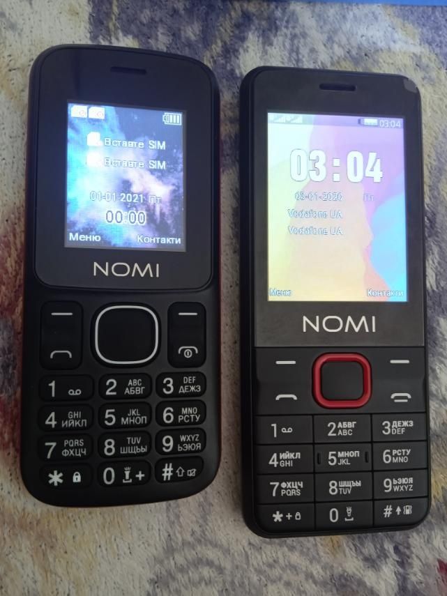 Нові кнопкові телефони NOMI кнопочный телефон