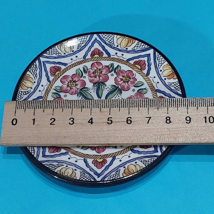 Тарелка, Керамика,  керамическая,  Испания,  на стену, винтажная