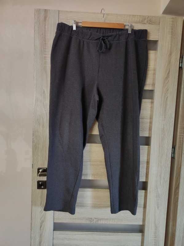 spodnie dresowe george 48 jak nowe damskie plus size