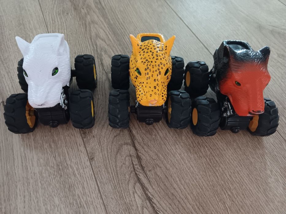 Samochody autka zabawki sprawne chłopiec zabawka