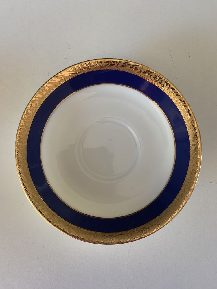 Chávena porcelana com barra de ouro - Fine China