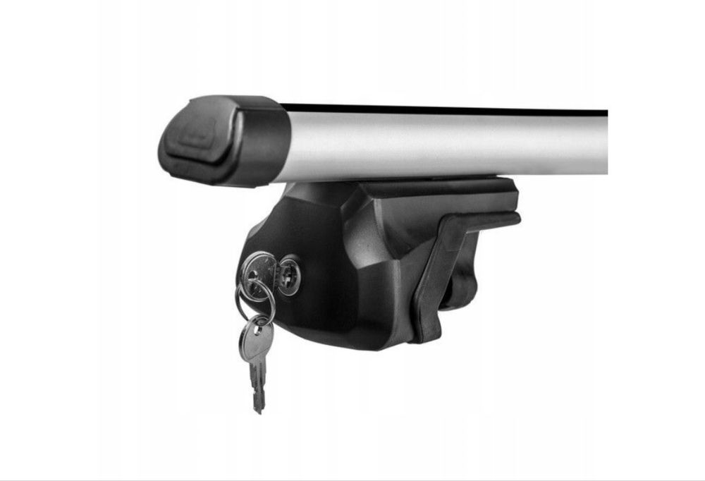 Bagażnik dachowy HAKR Alu Move – aluminiowy zestaw 2 belek na relingi